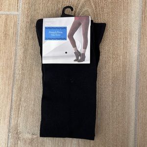 SimplyVera Vera Wang Black Boot Socks